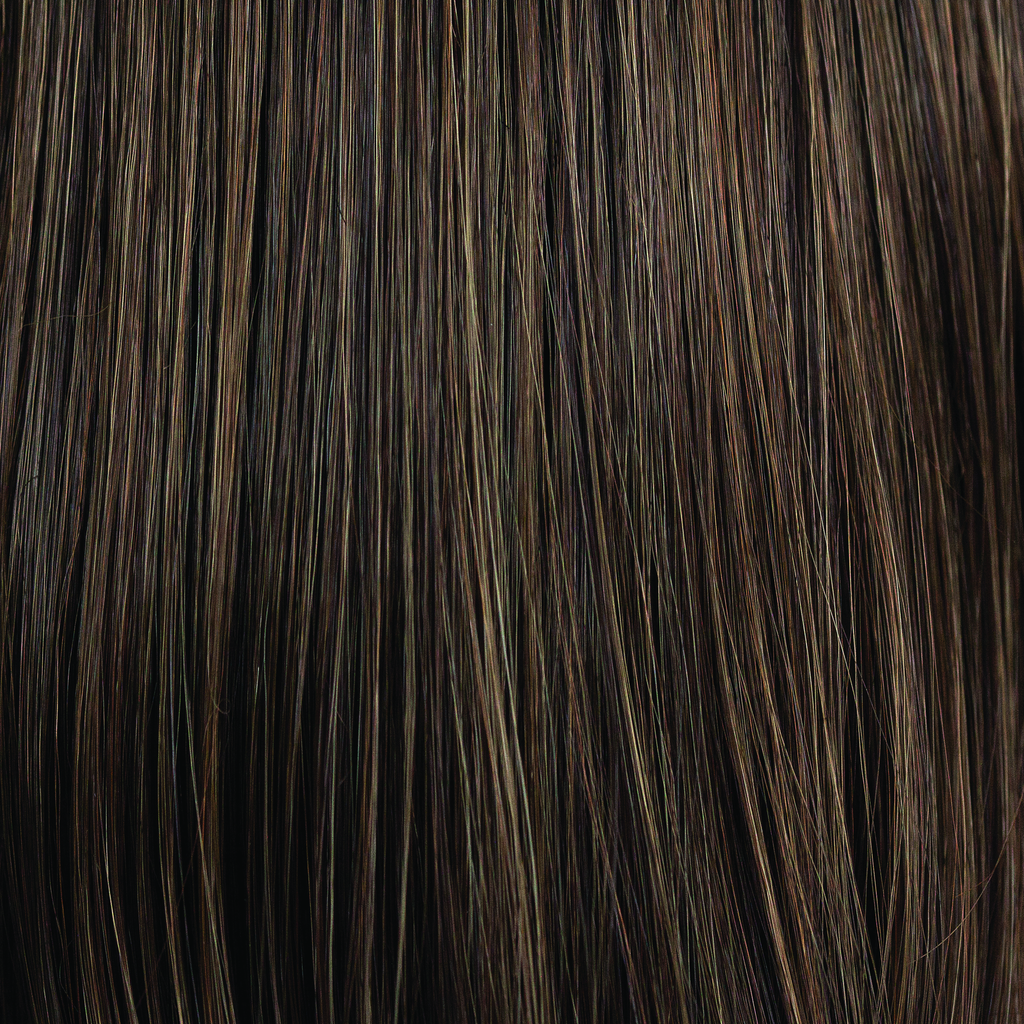 Brown Sugar - A rich tone that blends warm, dark chocolate and light chocolate tones. This mixture creates a perfectly balanced medium natural brown. This dark root color creates a lifelike, natural and velvety appearance