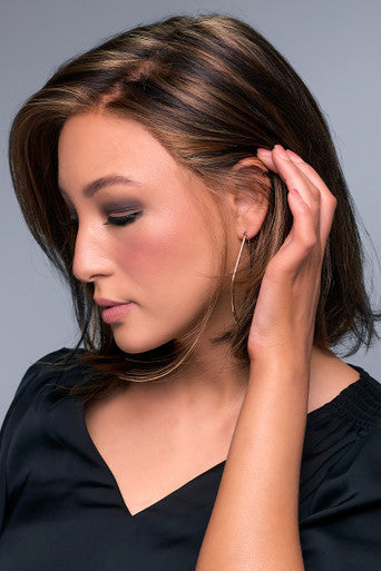 Cameron Lite brunette wig side2