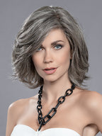 CATCH MONO II by ELLEN WILLE in SALT/PEPPER MIX 39.51.44 | Darkest Brown and Black/Dark Brown with Grey Blend *This image has been styled*