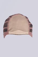Double monofilament wig cap front