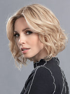 ELEGANCE by ELLEN WILLE in CHAMPAGNE ROOTED 22.16.25 | Light Neutral Blonde and Medium Blonde with Lightest Golden Blonde Blend and Shaded Roots *Image has been styled