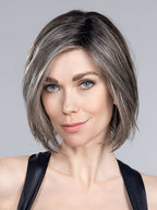 ELITE by ELLEN WILLE in SMOKE ROOTED 48.38.36 | Lightest and Light Brown with Medium Brown and Grey Blend