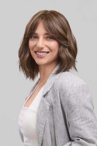 Hollie-Petite brunette wig