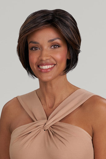 Ignite-Large brunette wig main