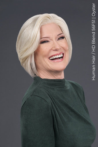 Ignite Human Hair grey wig alt2