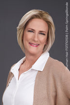Ignite Human Hair blonde wig main2