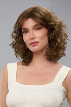 Jessica brunette wig side
