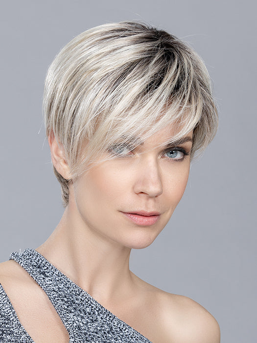 JUMP MONO by ELLEN WILLE in PEARL BLONDE ROOTED 101.14.16 | Pearl Platinum, Medium Ash Blonde and Medium Blonde Blend with Shaded Roots