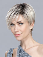 JUMP MONO by ELLEN WILLE in PEARL BLONDE ROOTED 101.14.16 | Pearl Platinum, Medium Ash Blonde and Medium Blonde Blend with Shaded Roots
