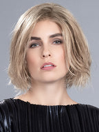 JUST by ELLEN WILLE in SANDY BLONDE ROOTED 16.24.20 | Medium Blonde and Light Strawberry Blonde blend with Lightest Ash Blonde and Shaded Roots