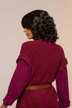 Maya brunette wig back