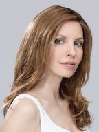 MEGA MONO by Ellen Wille in TOBACCO ROOTED 830.26.27 | Medium Brown Blended with Light Auburn, Light Golden Blonde and Dark Strawberry Blonde Blend with Shaded Roots