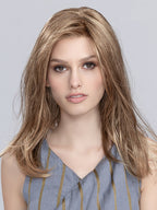 MILEY SMALL by ELLEN WILLE in SAND MIX 14.26.20 | Medium Ash Blonde, Light Gold Blonde and Light Strawberry Blonde Blend