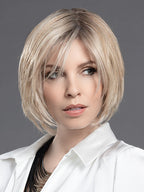 MOOD DELUXE by ELLEN WILLE in CHAMPAGNE ROOTED 22.16.25 | Light Neutral Blonde and Medium Blonde with Lightest Golden Blonde Blend and Shaded Roots