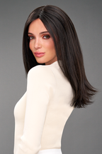 Pheonix brunette wig back