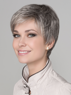 GINGER by ELLEN WILLE in STONEGREY MIX 58.51.56 | Blend of Medium Brown Silver Grey and white