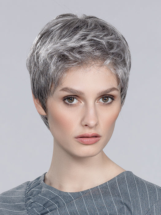 RISK SENSITIVE II by ELLEN WILLE in SALT/PEPPER MIX 39.51.60 | Darkest Brown and Black/Dark Brown with Grey and Pearl White Blend