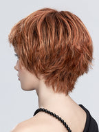 SKY by ELLEN WILLE in SAFRAN RED ROOTED 29.28.33 | Copper Red and Light Copper Red with Dark Auburn Blend and Shaded Roots