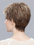 SUN MONO by ELLEN WILLE in DARK SAND ROOTED 12.20.9 | Lightest Brown blended with Light Honey and Medium Warm Brown Blend and Shaded Roots