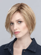 TALIA MONO by ELLEN WILLE in GINGER BLONDE ROOTED 26.19.22 | Light Golden Blonde and Light Honey Blonde with Light Neutral Blonde Blend and Shaded Roots