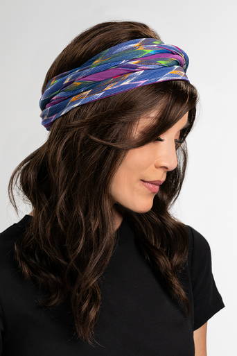 The Reversible Softie Headscarf Marquise Multi