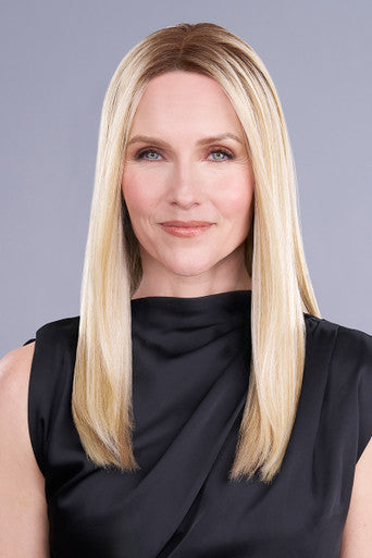 Top Trend Lace HD Straight 18" blonde topper main