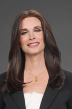 Top Trend Lace HD Straight 18" brunette topper alt