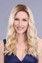 Top Trend Lace HD Wavy 18" blonde topper alt