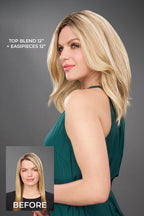 Top Blend blonde hair topper