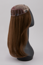 Top Smart 18" brunette hair topper base design