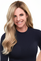 Top Smart Wavy 18" blonde hair topper