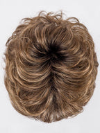 NOUGAT ROOTED 12.20.8 | Lightest Brown and Light Strawberry Blonde with a Medium Brown Blend and Shaded Roots