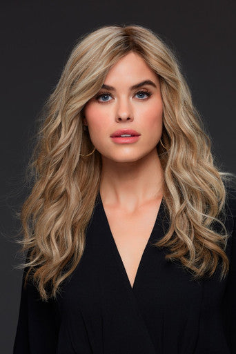 Angie blonde wig front