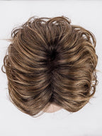NOUGAT ROOTED 12.8.20 | Lightest Brown and Medium Brown with Light Strawberry Blonde Blend with Shaded Roots