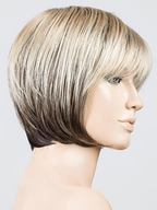 BISQUIT BLONDE ROOTED 20.25.6 | Light Strawberry Blonde and Lightest Golden Blonde blended with Dark Brown and Shaded Roots