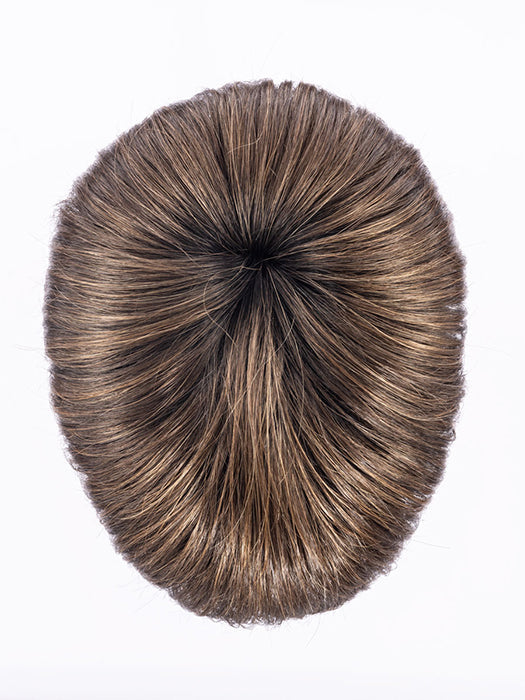 CHOCOLATE ROOTED 830.6 | Medium Brown Blended with Light Auburn, and Dark Brown blends with Shaded Roots