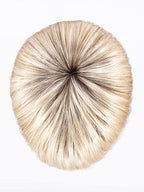 LIGHT CHAMPAGNE ROOTED 23.22.16 | Lightest Pale Blonde, Light Neutral Blonde, and Medium Blonde Blend and Shaded Roots
