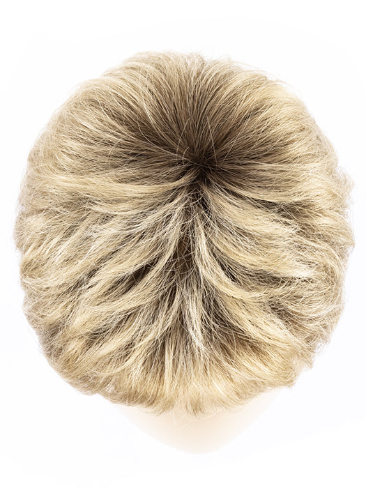 BAHAMA BEIGE SHADED 24.22.16 | Lightest Ash Blonde and Light Neutral Blonde with Medium Blonde Blend and Shaded Roots