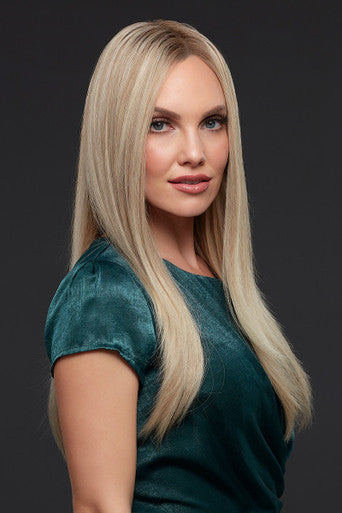 Blake blonde wig side