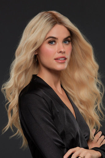 Blake blonde human hair wig