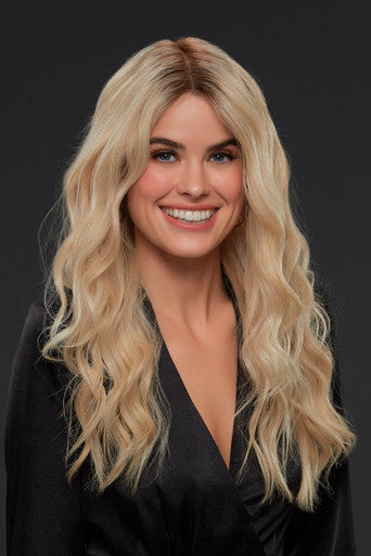 Blake blonde human hair wig