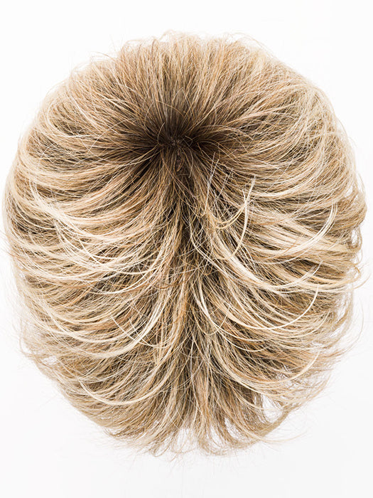 SAND ROOTED 14.22.20 | Medium Ash Blonde and Light Neutral Blonde blend with Light Strawberry Blonde and Shaded Roots