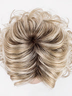 PEARL BLONDE ROOTED 101.14.16 | Pearl Platinum, Medium Ash Blonde and Medium Blonde Blend with Shaded Roots