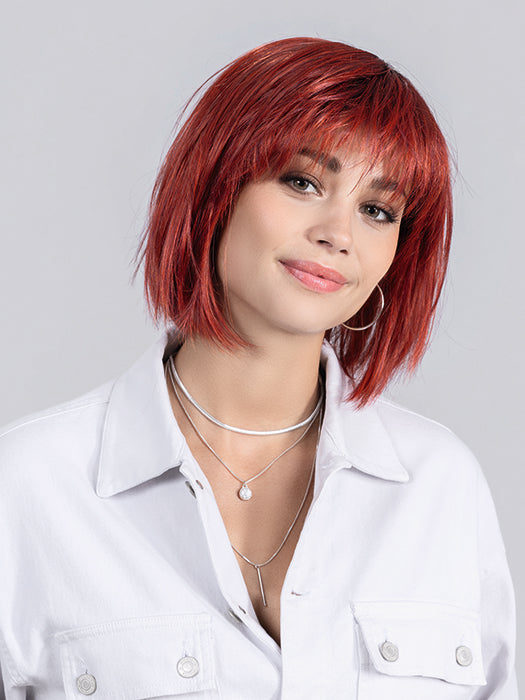 CHANGE by Ellen Wille in HOT FLAME ROOTED 132.133 | Granat Red and Red Violet Blend with Shaded Roots