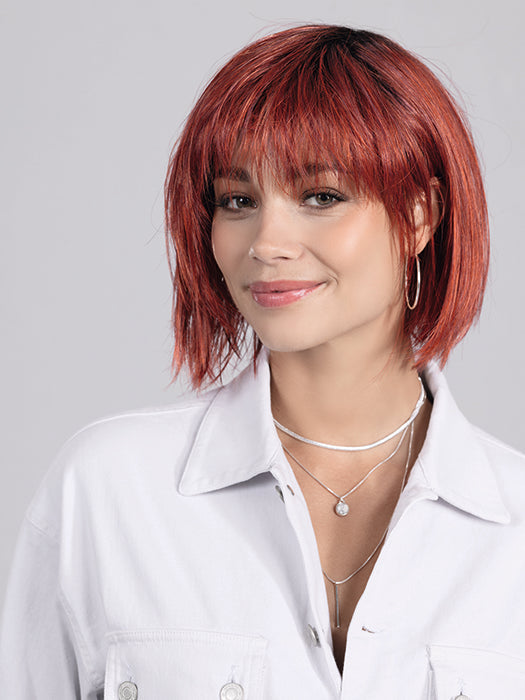 CHANGE by Ellen Wille in HOT FLAME ROOTED 132.133 | Granat Red and Red Violet Blend with Shaded Roots