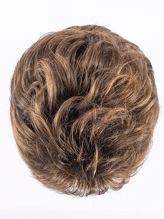 CHOCOLATE ROOTED 830.6 | Medium Brown Blended with Light Auburn, and Dark Brown blends with Shaded Roots