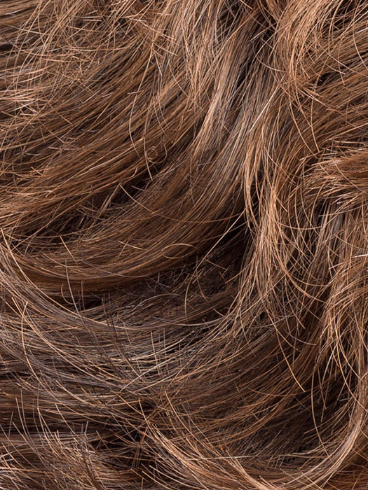 CHOCOLATE ROOTED 830.6 | Medium Brown Blended with Light Auburn, and Dark Brown blends with Shaded Roots