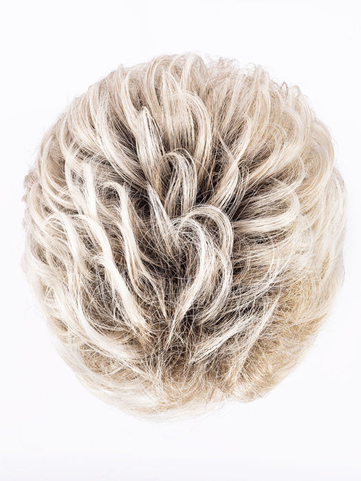 PEARL BLONDE ROOTED 101.14.16 | Pearl Platinum, Medium Ash Blonde and Medium Blonde Blend with Shaded Roots