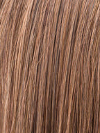 CHOOCLATE ROOTED 830.27.6 | Medium and Dark Brown with Light Auburn and Dark Strawberry Blonde Blend with Shaded Roots