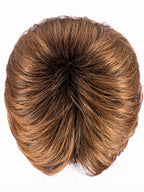 HAZELNUT ROOTED 830.27.31 | Medium Brown blended with Light Auburn, Dark Strawberry Blonde and Light Reddish Auburn Blend with Shaded Roots